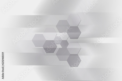 abstract background with hexagons