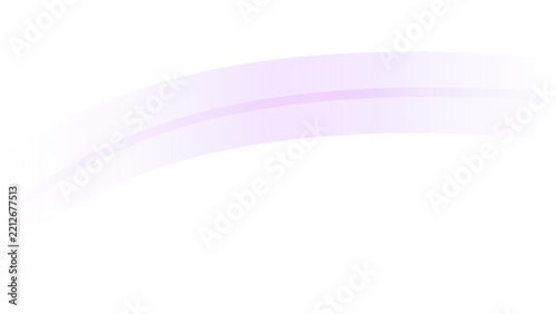 Abstract purple light curve isolated on transparent background