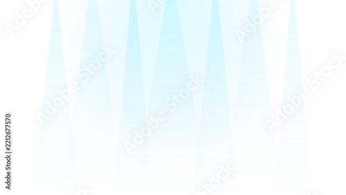 Blue light beams isolated on transparent background for stage effect
