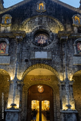 front of church