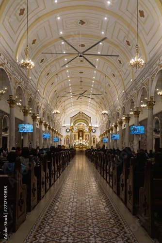 interior of the church