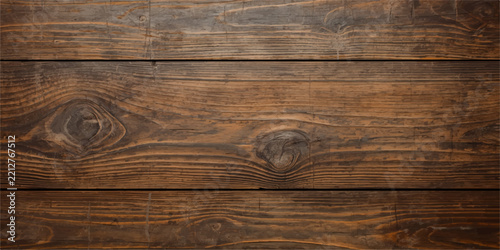 Rich dark walnut wood texture with polished mahogany grain, old grunge teak panels, rustic brown timber surface and horizontal wooden boards