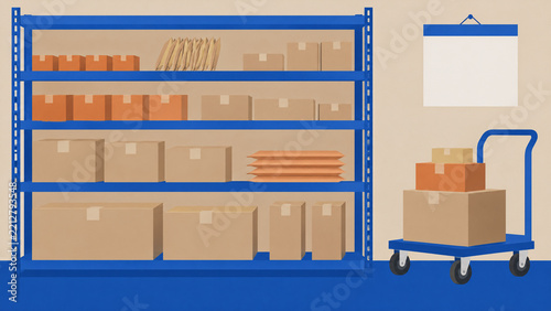 Same day dispatch shelving