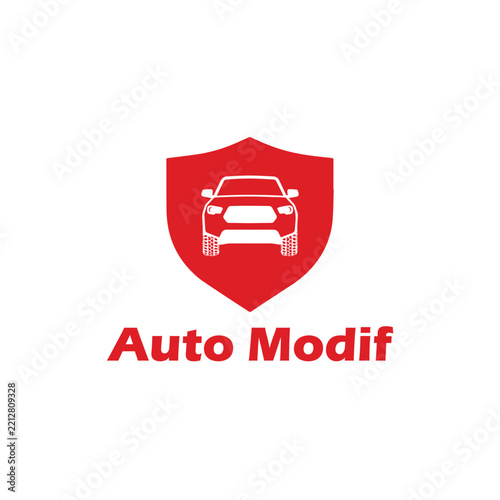 Auto Modif Logo Vector Simple