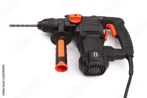 Rotary hammer with a drill