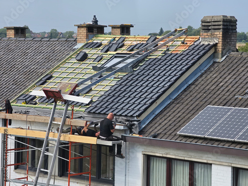 Rénovation d’une toiture avec isolation