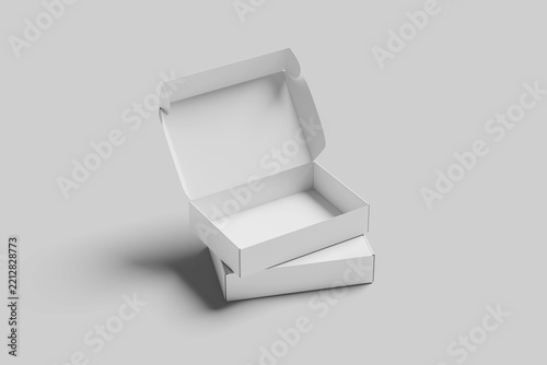 Blank Packaging Box Mockup
