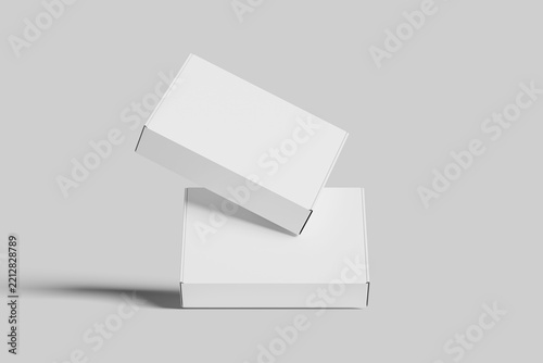Blank Packaging Box Mockup