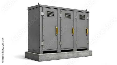 Electrical Transformer Cabinet for Industrial Power Distribution Grid