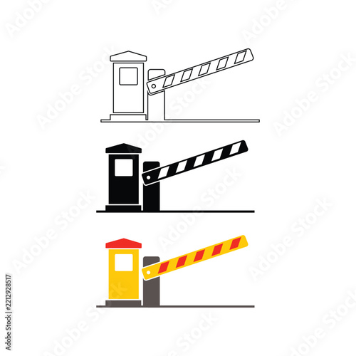 Set of Toll Gate Barrier Vectors