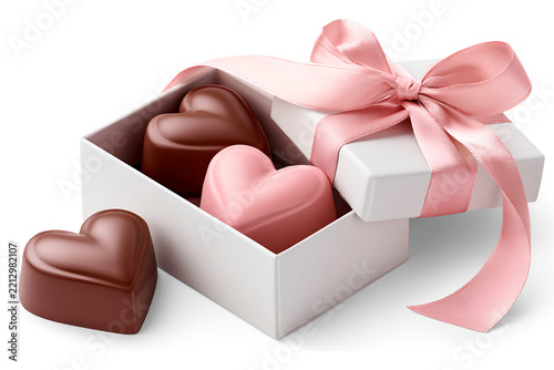 heart shaped chocolates
