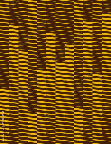 Yellow Sound Wave Equalizer Pattern, US Letter Bar Chart Frequency Visualization, Yellow Abstract Music Background