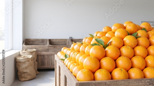 Fresh Citrus Fruit Ready for Consumers