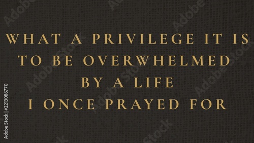 Inspirational Quote on Dark Background with Elegant Gold Text, Motivational Message for Life Reflection and Personal Growth