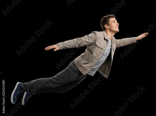 Smiling Young Man Wearing, Young Man Wearing Casual, Man Wearing Casual Clothes