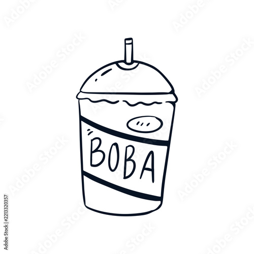 Drink cup icon design vector illustration