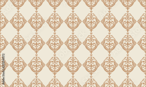 seamless damask pattern