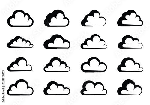 cloud computing icons