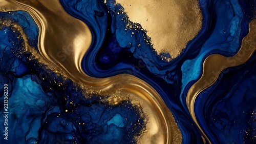 Abstract alcohol ink background