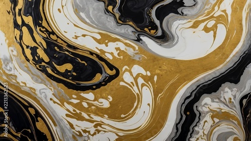 abstract background with gold ornament