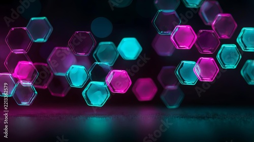 Soft bokeh lights background
