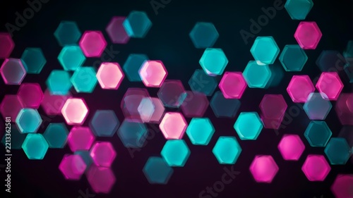 Soft bokeh lights background