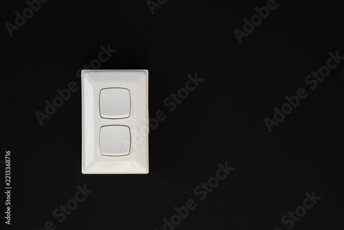modern large button electrical switch