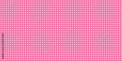 Seamless colorful polka dot vector pattern, vintage retro wallpaper and cute background design.