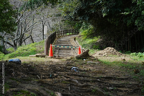 土砂崩れ