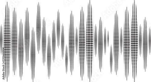 Vartical Dotted halftone gradient background overlay. texture ESIGN 35312D.eps