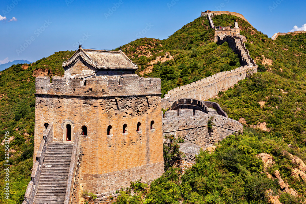 Fototapeta premium The Great Wall at Jinshanling in China