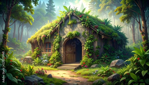 house in the forest