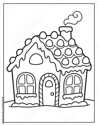 Christmas Country Kitchen Baking coloring pages, Christmas Country Kitchen Baking
