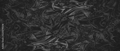 Dark Monochrome Marble Waves with Fluid Motion