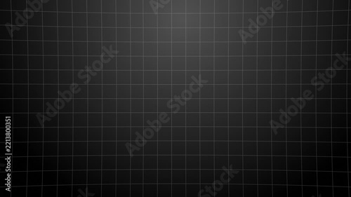 Dark Grid Background with Digital Line Pattern_4K