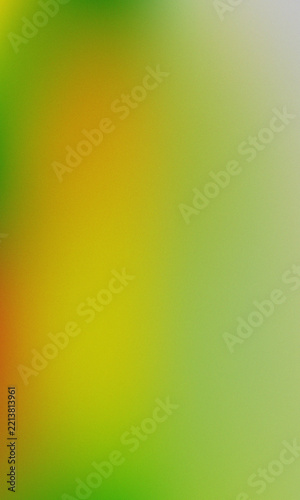 Grainy Texture Gradient Background with Smooth Blending of Green to Orange and Yellow for Creative Designs and Digital Artworks