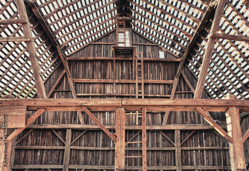 old wooden barn rustic siding