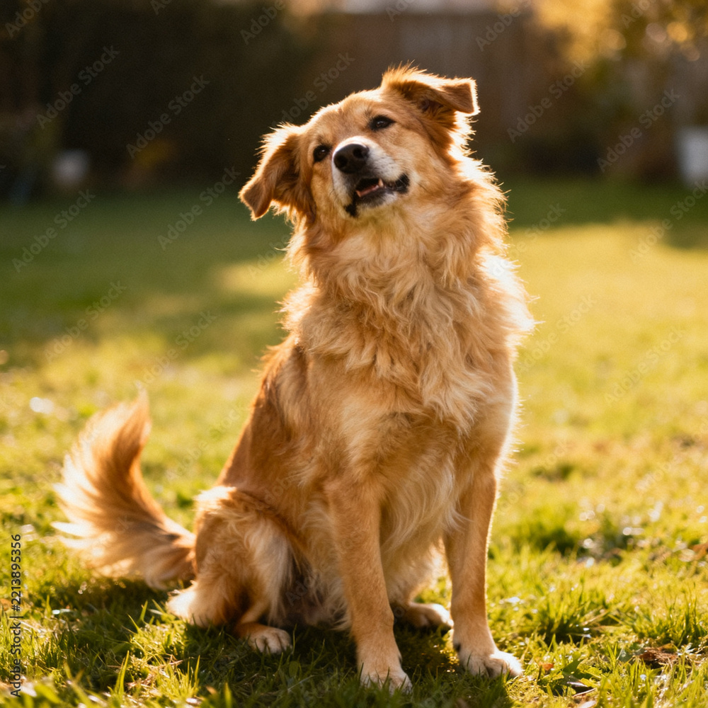 Obraz premium golden retriever dog