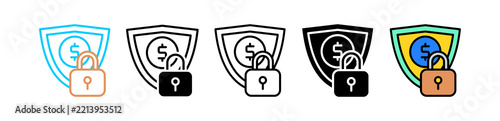 Fraud Shield multyple icon