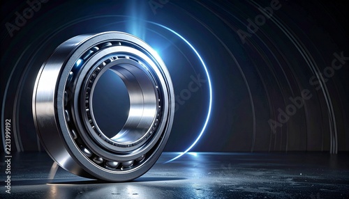 Precision Ball Bearings: Industrial Steel Mechanical Components