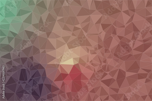 Abstract low poly polygon background, muted pastel geometric vector mesh, modern low poly mosaic banner for digital web design