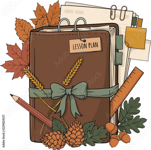 Teacher Fall Resources Clipart