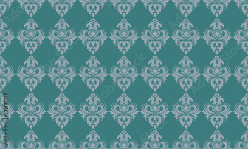 seamless damask pattern