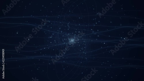 Midnight Aura — Elegant Atmospheric Motion 4K Seamless Loop