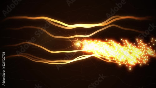 Molten Light — Abstract Liquid Illumination 4K Seamless Loop