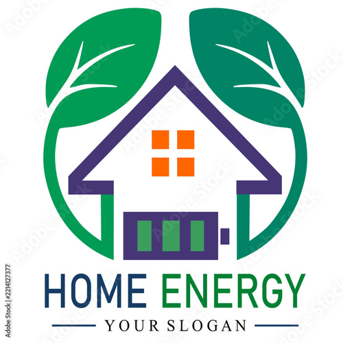 Home Energy Logo Vector Images