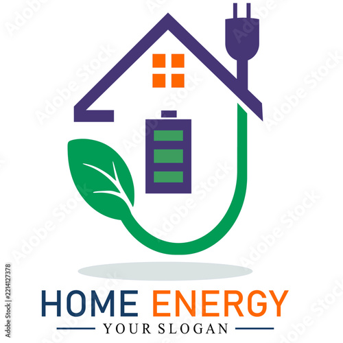 Home Energy Logo Vector Images