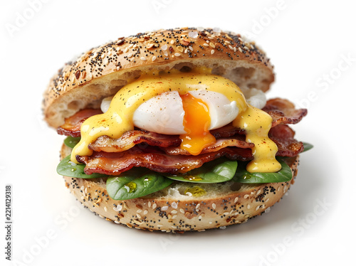 Eggs Benedict Bagel