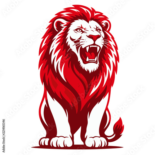 Lion vector and illustration.