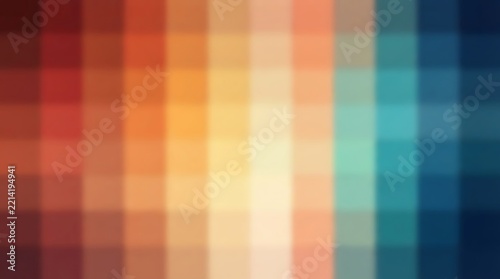 Abstract gradient background with warm and cool color blocks in a vertical pattern